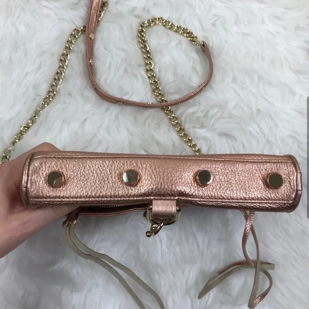 Rebecca Minkoff metallic mini M.A.C. Crossbody bag - Picture 3 of 8